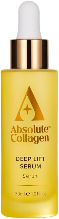Absolute Collagen Boosting Hyaluronic Acid & Bakuchiol Face Serum, Anti-Aging...