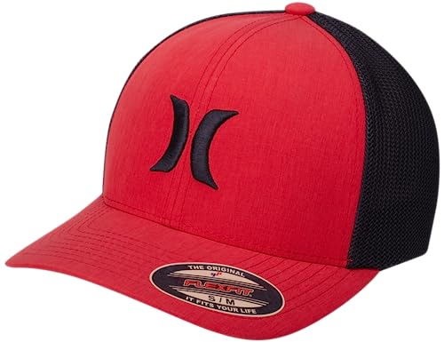 Casquette Homme Hurley Icon Textures Flexfit aux finitions premium