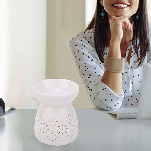 Portacandele in ceramica Lampada da notte in