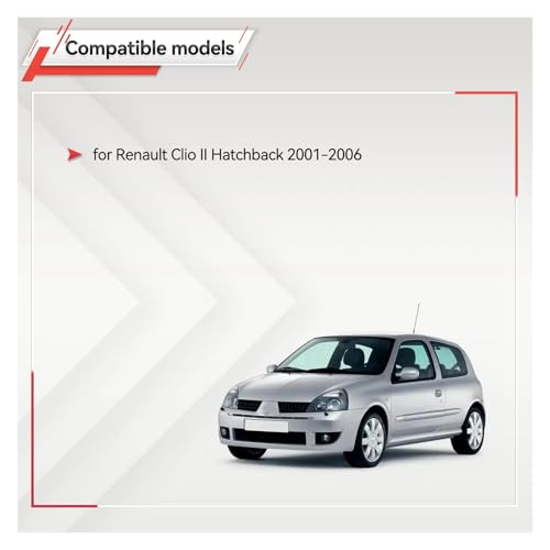 Interrupteur de vitre réactif et commande feux détresse fiables pour Clio II MK2