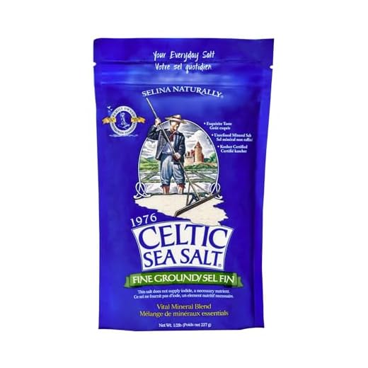 Celtic Sea Salt Fine Ground, Unrefined Mineral Salt for Cooking, 8 oz