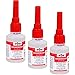 Produktbild TOP2GLUE Sekundenkleber dünnflüssig 50g Industriequalität für Handwerk Haushalt Hobby Modellbau Superkleber von Langlauf Schuhbedarf® (3 Flaschen)