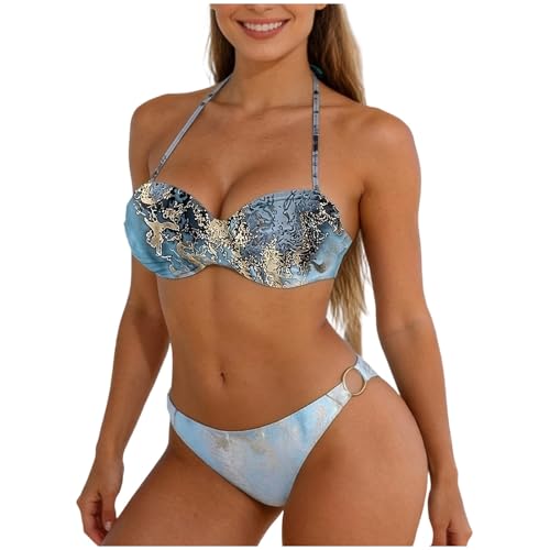 Tankini push-up galbant pour sublimer la poitrine avec style marin - 2