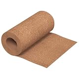 vidaXL Korkrolle Braun 500 x 50 x 0,5 cm Kork, Korkrolle, langlebige Isolierung für Bürofußböden, Geräuschreduzierung und schallabsorbierend, vielseitig für Zuhause