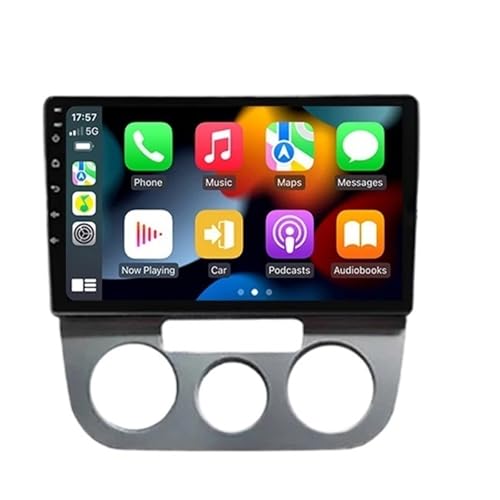 Pantalla para Coche para Jetta 5 2005-2010: Solución con Navegación y Radio Estéreo