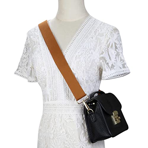 Image of Allzedream Thick Purse Strap Wide Adjustable Replacement Crossbody Bag Handbag