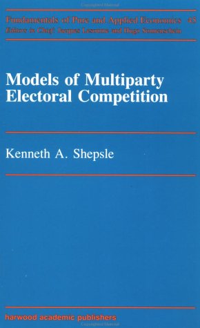 Models of Multiparty Electoral Competition (Fun... 3718650762 Book Cover