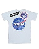 Photo of the Absolute Cult NASA Men's Classic Insignia Logo Distressed T-Shirt