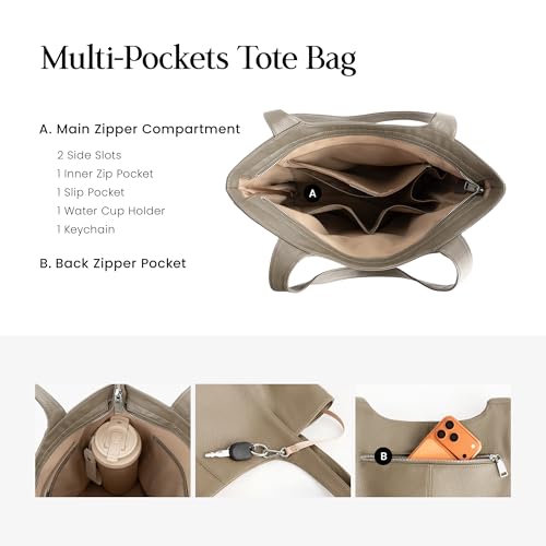 befen Full-Grain Leather Tote Bag