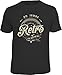 Produktbild RAHMENLOS Original Geschenk T-Shirt zum 40. Geburtstag: 40 Jahre Retro, Fast noch wie neu! L