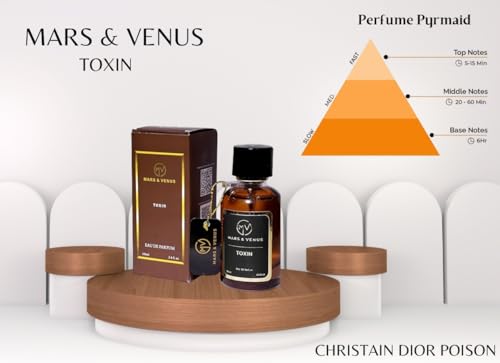 Image of Mars & Venus TOXIN Perfume for Men & Women 100ml | Premium Luxury Long Lasting Eau De Parfum | Sensual Bold Unisex Fragrance