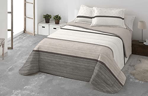 DECASATEXTIL®- Edredón nórdico Borreguito/Sherpa Borreguito de Alta Calidez - Tacto ultrasuave, cómodo, Ligero-Disponible en Varios Modelos. (CARDIF, Cama 120/135/140cm-235x270cm)