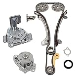 CNS TK1080WPOP Brand New OE Replacement Timing Chain Kit, Water Pump Set, and Oil Pump Set for VVT-i