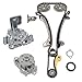 CNS TK1080WPOP Brand New OE Replacement Timing Chain Kit, Water Pump Set, and Oil Pump Set for VVT-i"2AZFE""2AZ-FE""1AZFE""1AZ-FE" Engine