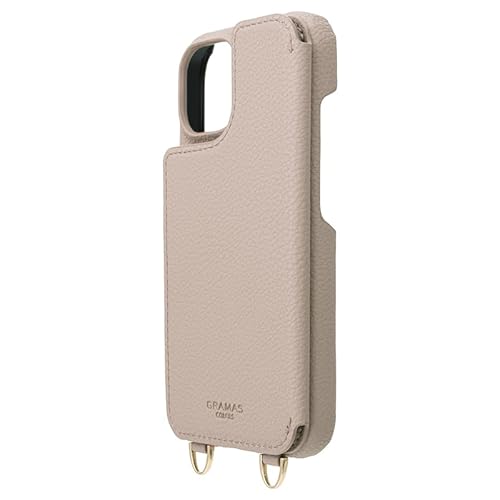 GRAMAS COLORS "Mou" PU���U�[ �V�����_�[�X�g���b�v�P�[�X for iPhone 15