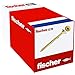 Produktbild 200 Fischer 653591 Spannplattenschrauben Holzschrauben Schrauben 5,0 x 80 TX20 verzinkt mit Teilgewinde