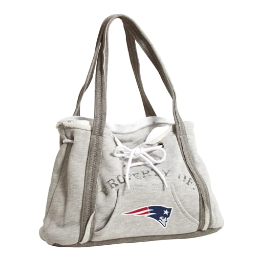 Littlearth NFL New England Patriots Hoodie Purse, Team Color, 9.5” x 15.5” x 4”