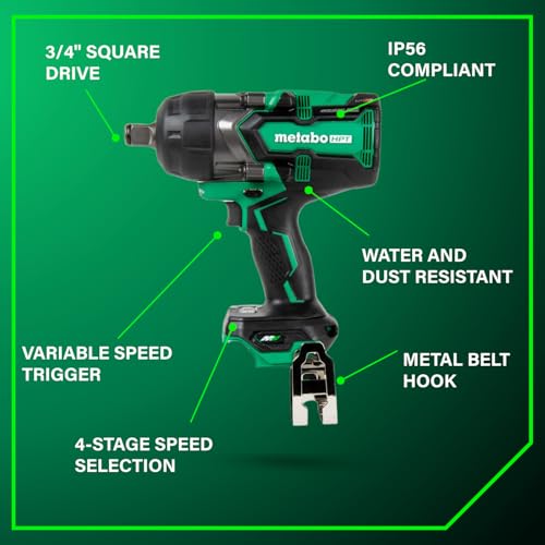 Metabo HPT 36V MultiVolt Cordless Impact Wrench