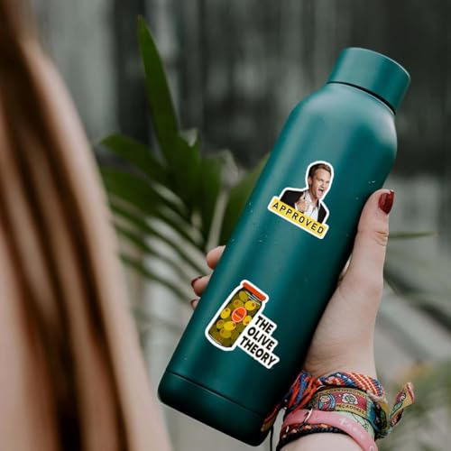 Image of Zesta Aesthetic Stickers for Laptop /Waterproof Anime Decal for Books /Vinyl Sticker for Fridge /Easy to Use Korean Car Sticker Kawaii Cute Stickers (Himym)