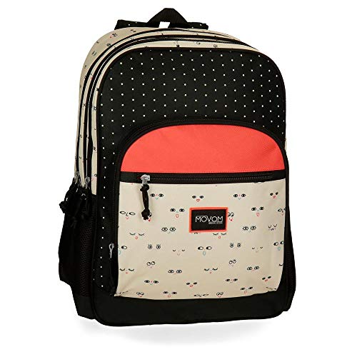 MOVOM Wink 33424B1 Mochila Escolar  45 cm  21.6 litros  Multicolor