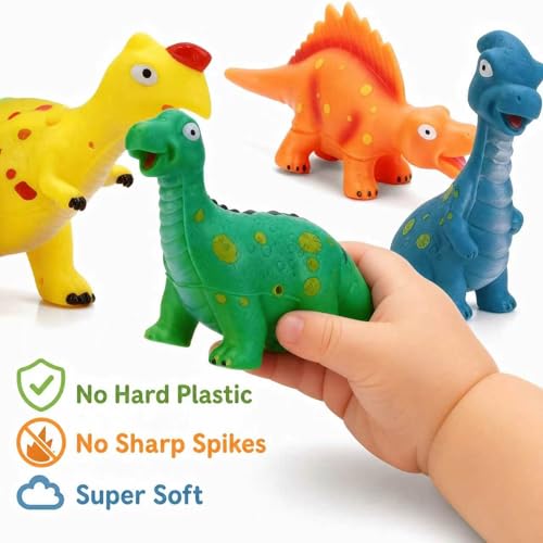 ZZLWAN Soft Dinosaur Toys for Toddlers 1-3,Fun for Indoor & Outdoor Play by ZZLWAN - Used condition - Image 3
