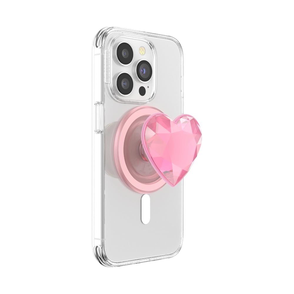 PopSockets Phone Grip for MagSafe, Magnetic Holder, Phone Stand, Heart - Dicro