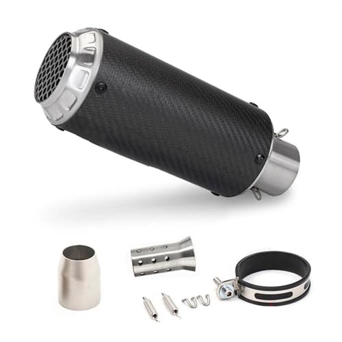 Tuyau d'échappement de moto 51 mm compatible avec Z400 MT07 et R6