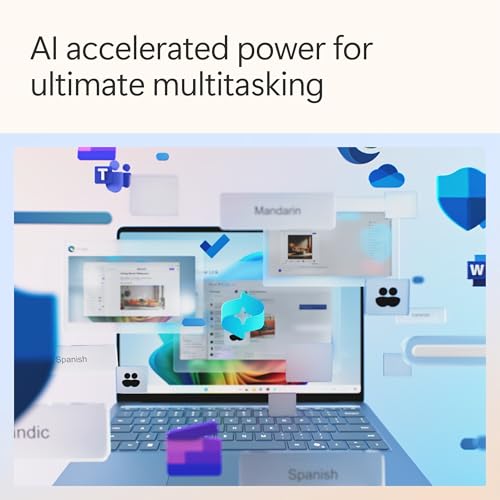 Image of NEW Microsoft Surface Laptop (7th Edition) - Windows 11 Home Copilot + PC - 15 inch LCD PixelSense Touchscreen - Qualcomm Snapdragon X Elite (12 Core) - 16GB RAM - 256GB SSD - Platinum - ZHG-00023