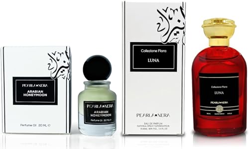 PEARLANERA Divine & Fresh Fragrance Duo: ARABIAN HONEYMOON and LUNA Eau de Parfum - Heavenly Scent