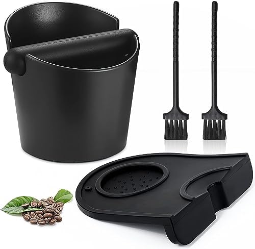Bac à Marc De Café Pour Machine Expresso - Capacité Pour Déchets - Design Vert Forêt - Pour Bar, Bureau, Cuisine