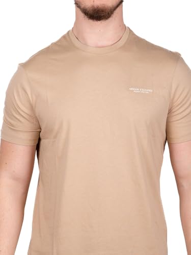 A|X ARMANI EXCHANGE Men's Short Sleeve Micro Milano/Ny Logo T-Shirt4