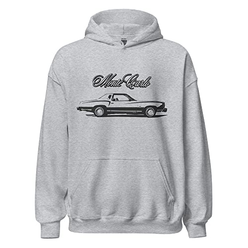 1976 Chevy Monte Carlo American Classic Car Hoodie
