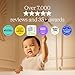 Nanit Smart Baby Monitor System with Floor Stand - Crystal-Clear Video, Real-Time Notifications, Sleep Insights - 8-inch Display/App Integration - Baby Must Haves for Parents