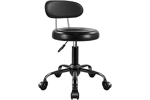 Rolling Stool with Adjustable Height