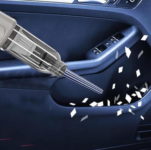 Aspirador de Pó, Portátil Soprador 2 em 1 Multifuncional Sem Fio Recarregável USB Ideal Para Limpeza