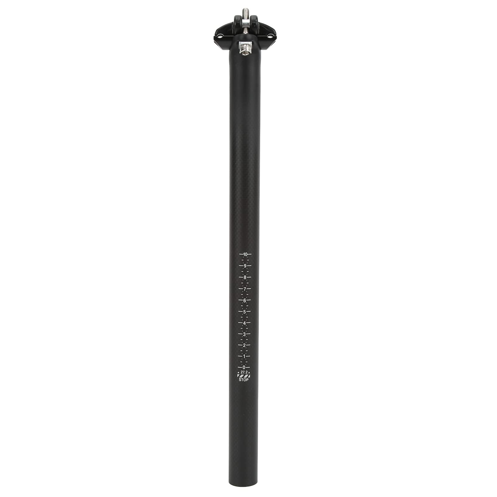 Fdit Carbonfaser-Fahrradstütze, Leichte Version, Sattelstütze, 27,2 Mm, Matt, für Rennräder und Mountainbikes (27,2*350MM), Fditpr7fk9wtqx-11 Sport & Freizeit