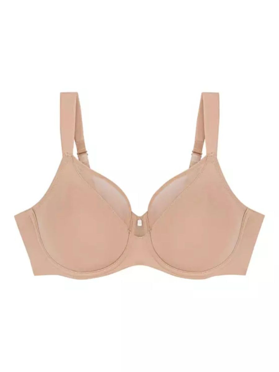 Triumph True Shape Sensation W01 Biustonosz Minimizer Kobiety, beżowy (Smooth Skin 6106), 80H