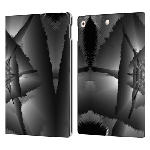 Coque portefeuille iPad 10.2 antichoc design abstrait cuir Haroulita 2019 2020 2021