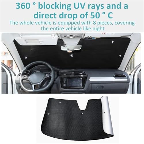 Pare-soleil sur mesure LDV Maxus T90 T60 protection intégrale toutes vitres