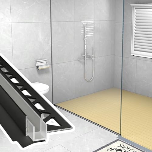 Profilé en U pour verre idéal pour paroi de douche moderne