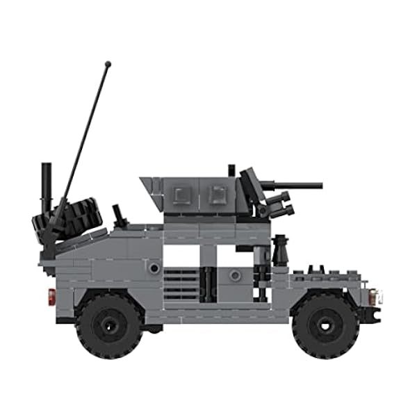 ENDOT modern militärserie pansarmodell blockset, pedagogisk leksak kompatibel med Lego, 277 delar