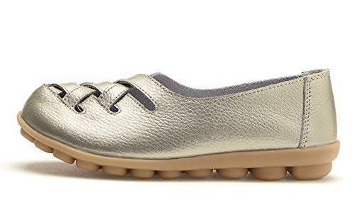 Image of VenusCelia Women's Braided-Nests Walking Flat Loafer