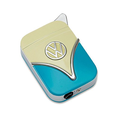 Original Volkswagen Feuerzeug im Frontschild Design - in verschiedenen Farben - Geschenkset (VW-Bulli-hellblau-gelb) Original Volkswagen Feuerzeug im Frontschild Design - in verschiedenen Farben - Geschenkset (VW-Bulli-hellblau-gelb)