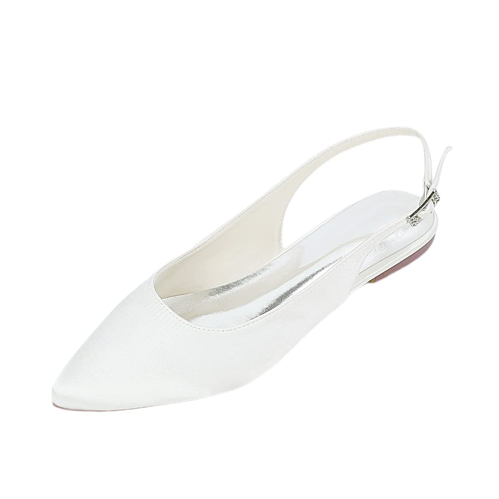Chaussures plates souples avec bride arrière pour marche prolongée - 3