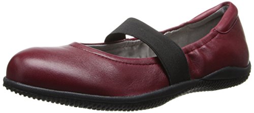 Zapatos Softwalk María de punto alto: exclusividad y confort premium en rojo oscuro