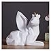 Produktbild Jfsmgs Sparschwein Nordic Piggy Bank, Luck Cat/Unicorn Harz Money Bank, Flamingo Saving Pot Spardose Shop 800 Münzen (Color : White Unicorn)