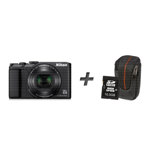 Preisvergleich Produktbild Nikon COOLPIX A900 + Tasche + Speicherkarte schwarz