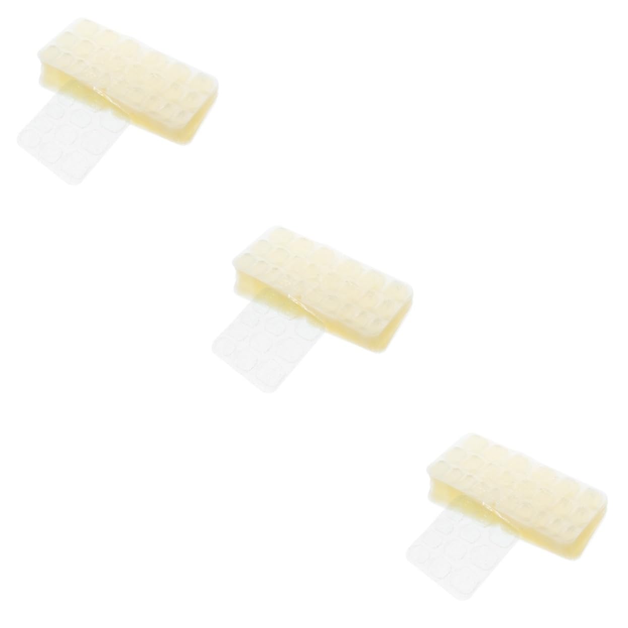 VICASKY 3sets Strong Nail Glue Tabs Double-Sided Nail Adhesive for Press Fake False Faux Kit 50sheets*3