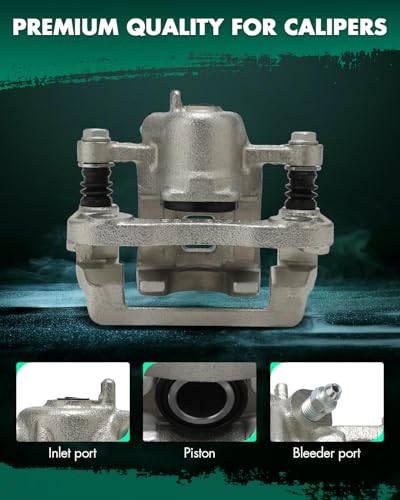 Image of SCITOO Rear Right Brake Caliper With Bracket 19B3100 Fit For Hyundai For Sonata 06-08,For Hyundai For Tucson 05-09,For Kia For Magentis 07-10,For Kia For Optima 06-10,For Kia For Sportage 05-10