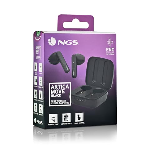 NGS ARTICA MOVE Auricolare Wireless In-ear Musica e Chiamate Bluetooth Nero - 8